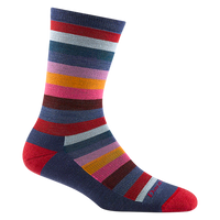 Darn Tough 1644 Mystic Stripe Crew Lightweight with Cushion - Women's